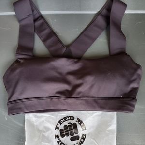 Feed Me Fight Me Sports Bra